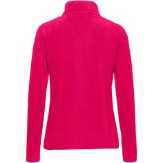 Rückansicht von 8848 Outdoor Fleeceshirt Damen red rose