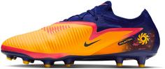Rückansicht von Nike PHANTOM 6 LOW PRO AG-PRO EH Fußballschuhe Herren laser orange-lemon venom-blue void