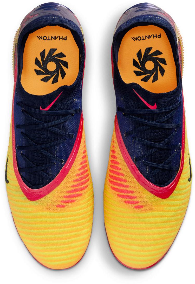 Nike Nike PHANTOM 6 LOW FG EH Fu&szlig;ballschuhe Herren - laser orange-lemon venom-blue void - 0 | SportScheck