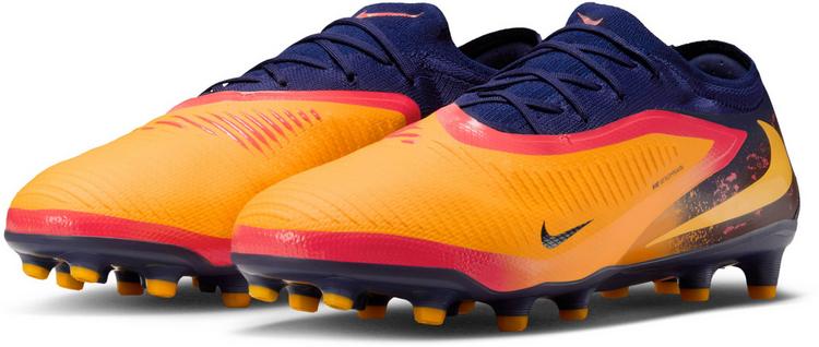 Nike Nike PHANTOM 6 LOW PRO AG-PRO EH Fu&szlig;ballschuhe Herren - laser orange-lemon venom-blue void - 3 | SportScheck