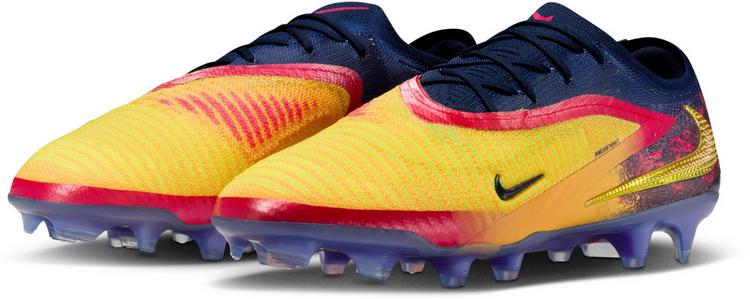 Nike Nike PHANTOM 6 LOW FG EH Fu&szlig;ballschuhe Herren - laser orange-lemon venom-blue void - 3 | SportScheck