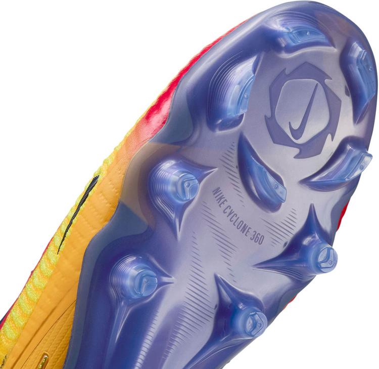 Nike Nike PHANTOM 6 LOW FG EH Fu&szlig;ballschuhe Herren - laser orange-lemon venom-blue void - 4 | SportScheck