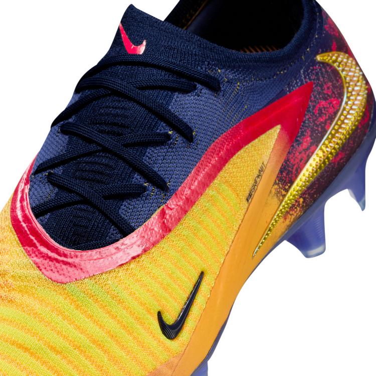 Nike Nike PHANTOM 6 LOW FG EH Fu&szlig;ballschuhe Herren - laser orange-lemon venom-blue void - 5 | SportScheck