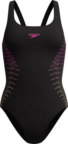 SPEEDO Placement Schwimmanzug Damen anthracite