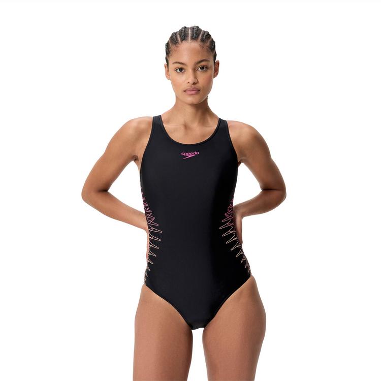 SPEEDO SPEEDO Placement Schwimmanzug Damen - anthracite - 0 | SportScheck