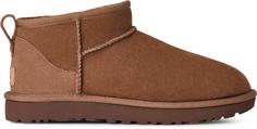 Rückansicht von Ugg Classic Ultra Mini Stiefel Damen rocky oak