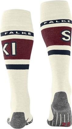 Rückansicht von Falke SK2 Intermediate Skisocken Damen off-white