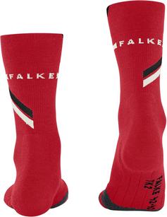 Rückansicht von Falke TK2 130 Years Wandersocken Herren scarlet