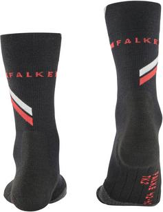 Rückansicht von Falke TK2 130 Years Wandersocken Herren black