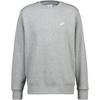 Nike Club Sweatshirt Herren - dark grey heather-white