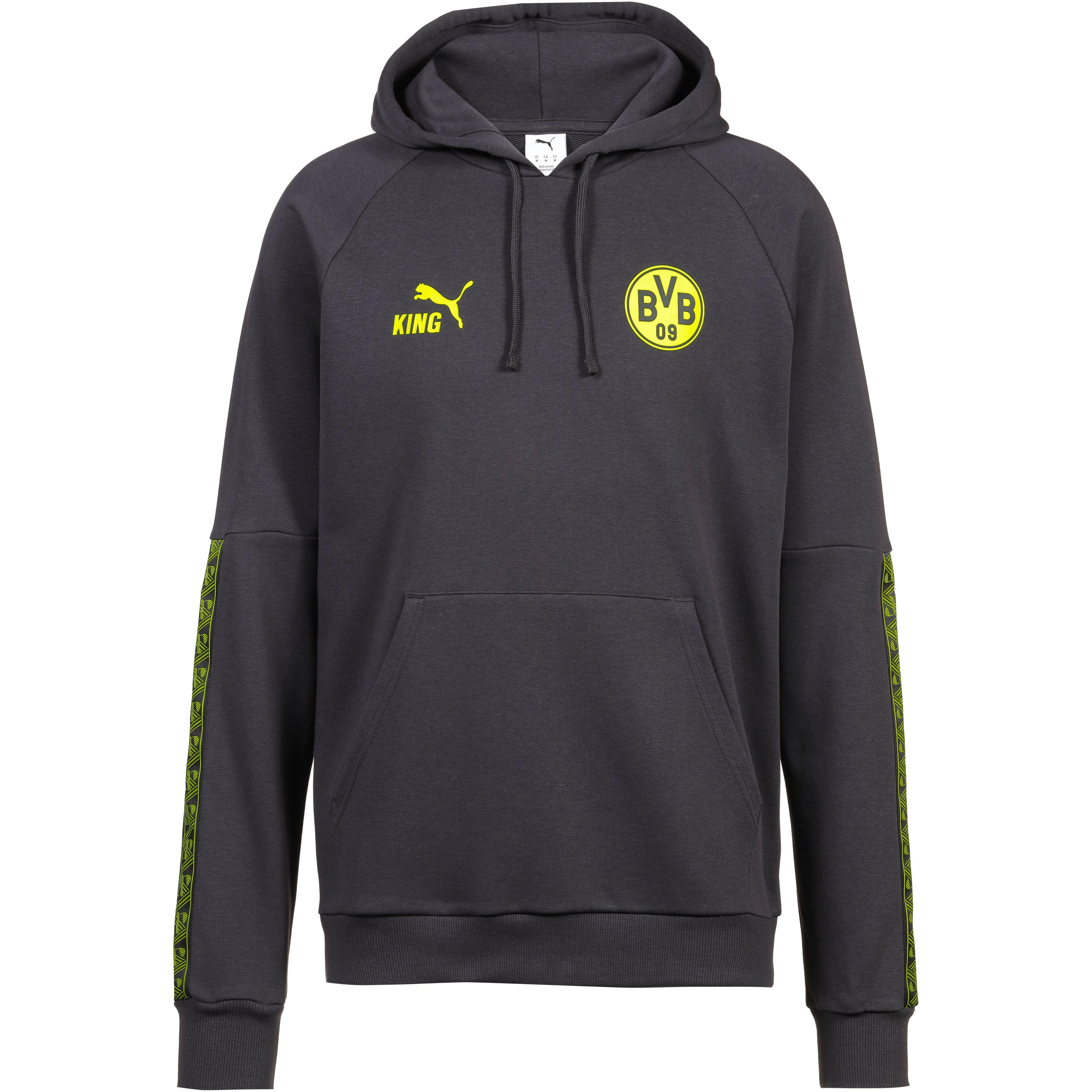 PUMA Borussia Dortmund Hoodie Herren Hoodies L Normal