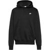 Nike Club Hoodie Herren - black-black-white
