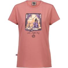 E9 SUNSET Klettershirt Damen pink