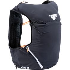 Rückansicht von Dynafit 15 VEST Trinkrucksack black out