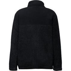 Rückansicht von Ellesse Furry Fleecejacke Herren black