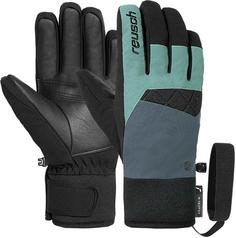 Reusch Malone R-TEX® XT Skihandschuhe Herren black-india ink-silver pine