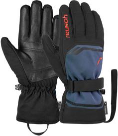 Reusch Primus Skihandschuhe black-dress blue-fluo red