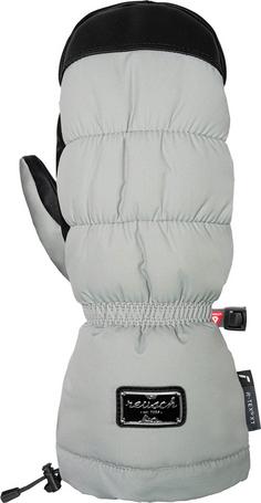 Rückansicht von Reusch Puffy R-TEX® XT Skihandschuhe Damen mirage grey-black
