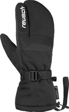 Rückansicht von Reusch David R-TEX® XT Skihandschuhe Herren black-white