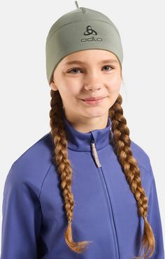 Rückansicht von Odlo POLYKNIT WARM ECO Langlaufmütze Kinder shadow