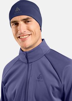 Rückansicht von Odlo POLYKNIT WARM ECO Langlaufmütze skipper blue