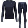 Odlo FUNDAMENTALS PERFORMANCE WARM W&auml;scheset Herren - dark sapphire