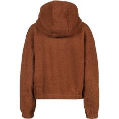Rückansicht von Ellesse Sartoria Kapuzenjacke Damen caramel cafe
