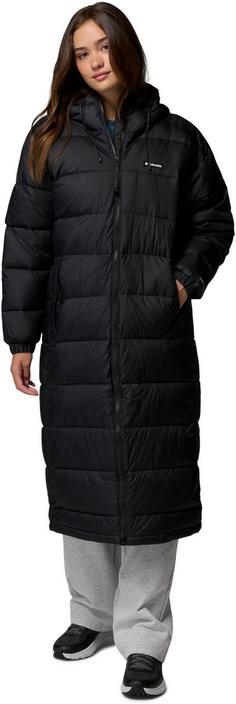 Rückansicht von Columbia Pike Lake III Steppmantel Damen black