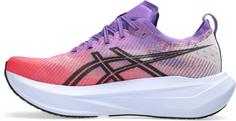 Rückansicht von ASICS MEGABLAST Laufschuhe Herren edo purple-black