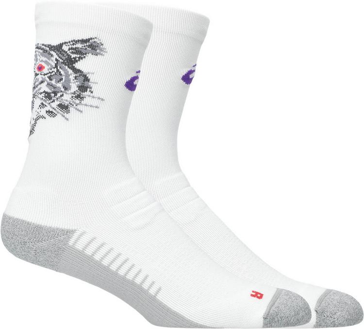 ASICS ASICS PERFORMANCE RUN Socken - brilliant white-flash red-edo purple - 0 | SportScheck
