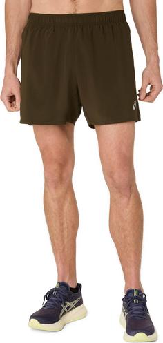 Rückansicht von ASICS CORE 5IN Funktionsshorts Herren brown stone