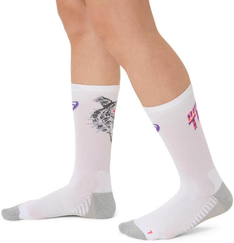 ASICS ASICS PERFORMANCE RUN Socken - brilliant white-flash red-edo purple - 2 | SportScheck