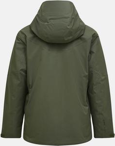 Rückansicht von Peak Performance Maroon Skijacke Herren pine needle