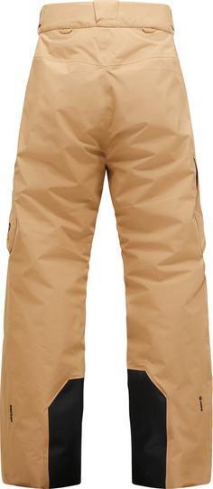 Rückansicht von Peak Performance Edge Skihose Herren sierra sand