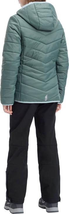 Rückansicht von McKinley Alix Steppjacke Kinder green dark