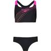 SPEEDO Medley Logo Bikini Set M&auml;dchen - flare pink