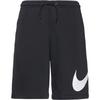 Nike CLUB Sweatshorts Herren - black-black-white
