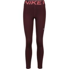 Nike NP SCULPT Tights Damen burgundy crush- white
