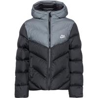 Nike NSW ADP COLORBLOCK Steppjacke Kinder - black-smoke grey-white