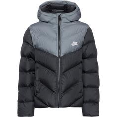Nike NSW ADP COLORBLOCK Steppjacke Kinder black-smoke grey-white