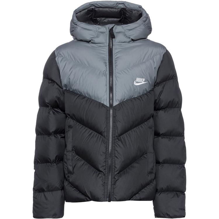 Nike Nike NSW ADP COLORBLOCK Steppjacke Kinder - black-smoke grey-white - 0 | SportScheck