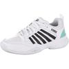 K-Swiss COURT EXPRESS 2 CARPET Tennisschuhe Damen - white-neon mint-black