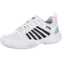 K-Swiss COURT EXPRESS 2 CARPET Tennisschuhe Damen - white-neon mint-black