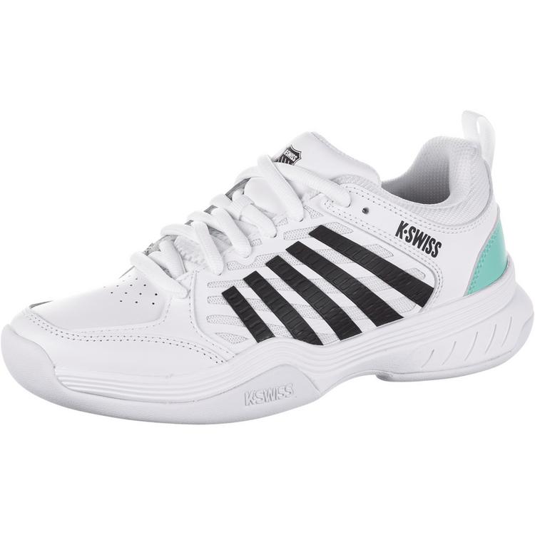 K-Swiss K-Swiss COURT EXPRESS 2 CARPET Tennisschuhe Damen - white-neon mint-black - 0 | SportScheck