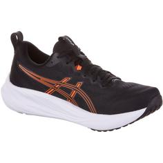 Rückansicht von ASICS GEL-PULSE 16 Laufschuhe Herren black-orange