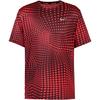 Nike Miler Funktionsshirt Herren - burgundy crush-reflective silv