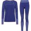 Odlo FUNDAMENTALS PERFORMANCE WARM W&auml;scheset Damen - skipper blue