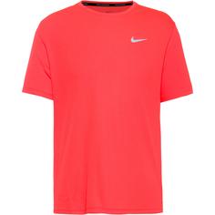 Nike Miler Funktionsshirt Herren bright crimson-reflective silver