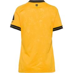 Rückansicht von JAKO Dynamo Dresden Home Fußballtrikot Damen dynamic yellow