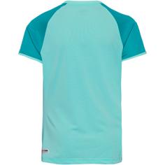 Rückansicht von FILA Tennisshirt Kinder tpg aruba blue